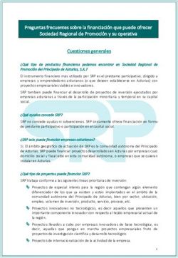 Preguntas frecuentes sobre la financiación que puede ofrecer Sociedad Regional de Promoción y su operativa Cuestiones generales