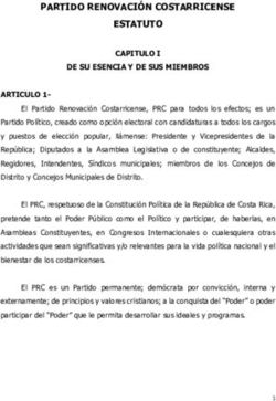 PARTIDO RENOVACI&Oacute;N COSTARRICENSE ESTATUTO