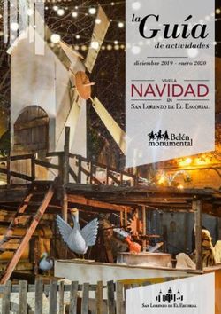 Guía NAVIDAD la - M.I. Ayuntamiento de San Lorenzo de El Escorial