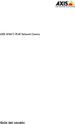 Gu&iacute;a del usuario - AXIS M3077-PLVE Network Camera - Gu&iacute;a del usuario