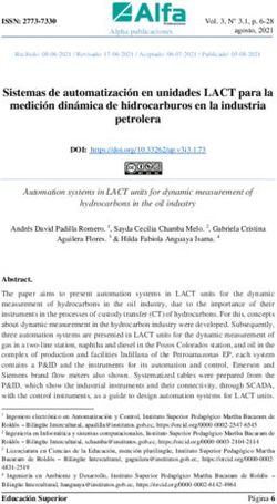 Sistemas de automatización en unidades LACT para la medición dinámica de hidrocarburos en la industria petrolera