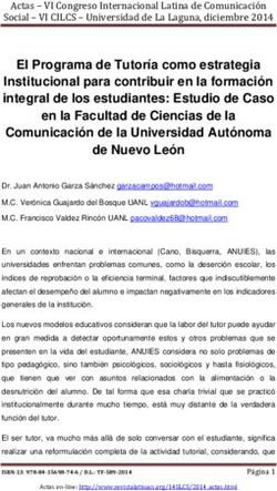 El Programa de Tutor&iacute;a como estrategia Institucional para contribuir en la formaci&oacute;n integral de los estudiantes: Estudio de Caso en la Facultad ...