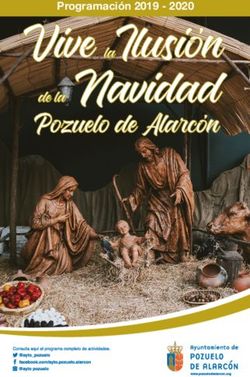 Programación 2019 2020 - Ayuntamiento de Pozuelo