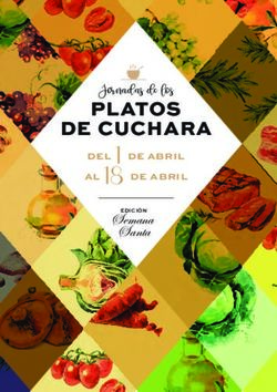 PLATOS Jornadas de los - DE CUCHARA