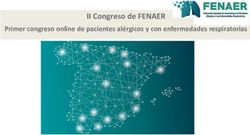 II Congreso de FENAER - Primer congreso online de pacientes al&eacute;rgicos y con enfermedades respiratorias