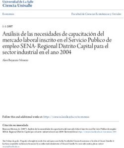 Análisis de las necesidades de capacitación del mercado laboral inscrito en el Servicio Publico de empleo SENA-Regional Distrito Capital para el ...