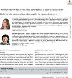 Transformación digital y calidad periodística: el caso de elpais.com