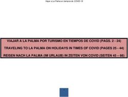 VIAJAR A LA PALMA POR TURISMO EN TIEMPOS DE COVID (PAGS. 2 - 24) TRAVELING TO LA PALMA ON HOLIDAYS IN TIMES OF COVID (PAGES 25 - 44) REISEN NACH ...