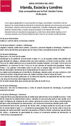 Irlanda, Escocia y Londres - Viaje acompa&ntilde;ado por la Prof. Daniela Tomeo 23 de junio