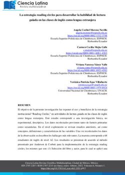 La estrategia reading circles para desarrollar la habilidad de lectura guiada en las clases de ingl&eacute;s como lengua extranjera