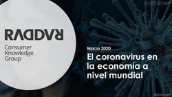 El coronavirus en la economía a nivel mundial - Marzo 2020 - raddar.net