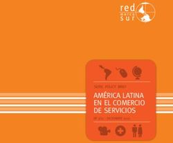 AM&Eacute;RICA LATINA EN EL COMERCIO DE SERVICIOS