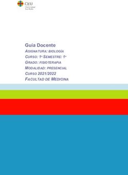 Gu&iacute;a Docente CURSO 2021/2022 MODALIDAD: PRESENCIAL - ASIGNATURA: BIOLOG&Iacute;A CURSO