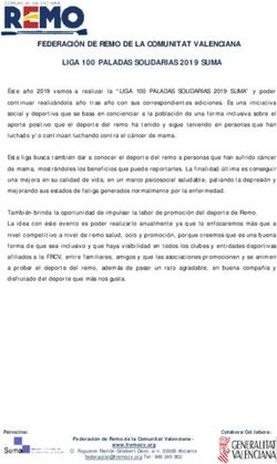 FEDERACIÓN DE REMO DE LA COMUNITAT VALENCIANA LIGA 100 PALADAS SOLIDARIAS 2019 SUMA