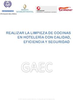 REALIZAR LA LIMPIEZA DE COCINAS EN HOTELERÍA CON CALIDAD, EFICIENCIA Y SEGURIDAD.