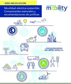 Movilidad eléctrica sostenible: Componentes esenciales y recomendaciones de políticas - SERIE GRA EN ACCIÓN - Sustainable Mobility for All