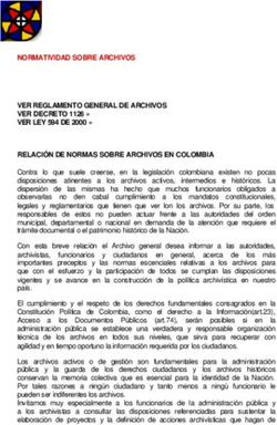 NORMATIVIDAD SOBRE ARCHIVOS VER REGLAMENTO GENERAL DE ARCHIVOS VER DECRETO 1126 " VER LEY 594 DE 2000 " RELACIÓN DE NORMAS SOBRE ARCHIVOS EN COLOMBIA