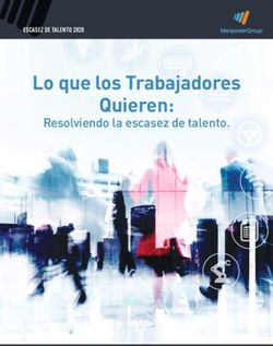 Lo que los Trabajadores Quieren: Resolviendo la escasez de talento. ESCASEZ DE TALENTO 2020