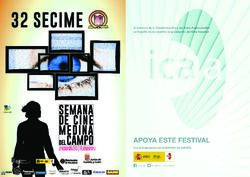 8-16 Marzo 2019 - Medina Film Festival