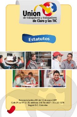 Estatutos - UTRACLARO y TIC