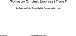 "Formaci&oacute; On Line, Empresa i Treball" - La Formaci&oacute; No Reglada i la Formaci&oacute; On Line