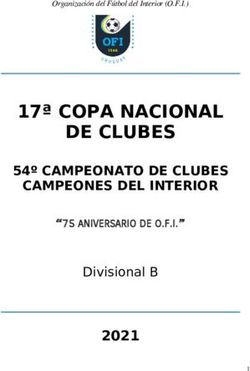 17ª COPA NACIONAL DE CLUBES 2021 - 54º CAMPEONATO DE CLUBES CAMPEONES DEL INTERIOR - OFI