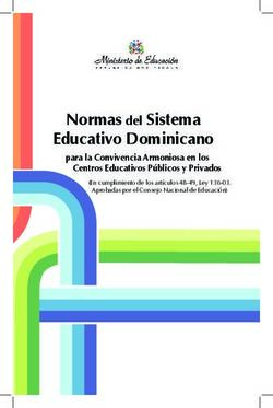 Normas del Sistema Educativo Dominicano - para la Convivencia Armoniosa en los Centros Educativos P&uacute;blicos y Privados