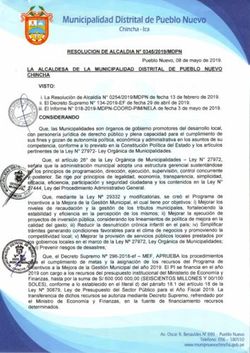 Municipalidad Distrital de Pueblo Nuevo - Chincha - Ica