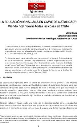 LA EDUCACI&Oacute;N IGNACIANA EN CLAVE DE NATALIDAD1