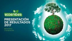 PRESENTACIÓN DE RESULTADOS 2017 - #RECICLAJE2017 17 de mayo de 2018 - Ecoembes