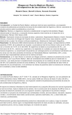 Chagas en Puerto Madryn-Chubut, retrospectiva de los últimos 12 años