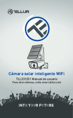 CÁMARA SOLAR INTELIGENTE WIFI - TLL331231 MANUAL DE USUARIO PARA OTROS IDIOMAS, VISITE SMART.TELLUR.COM