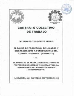 CELEBRADO Y SUSCRITO ENTRE: EL FONDO DE PROTECCIÓN DE LISIADOS Y DISCAPACITADOS A CONSECUENCIA DEL CONFLICTO ARMADO (FOPROLYD)