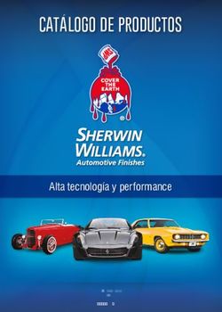 CATÁLOGO DE PRODUCTOS - Alta tecnología y performance - SERTECDI