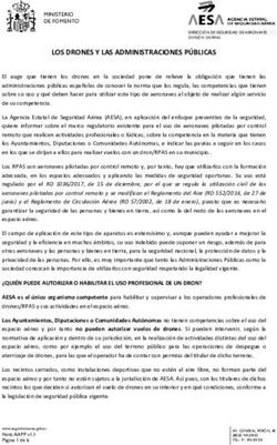 LOS DRONES Y LAS ADMINISTRACIONES P&Uacute;BLICAS