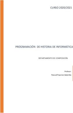 PROGRAMACI&Oacute;N DE HISTORIA DE INFORM&Aacute;TICA - CURSO 2020/2021 - DEPARTAMENTO DE COMPOSICI&Oacute;N
