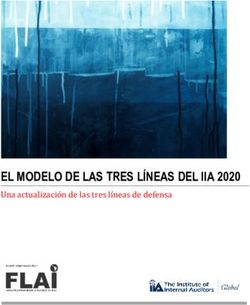 EL MODELO DE LAS TRES LÍNEAS DEL IIA 2020 - Una actualización de las tres líneas de defensa - The Institute of ...