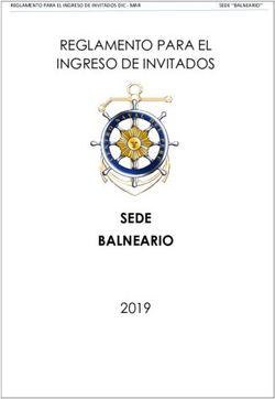SEDE BALNEARIO - REGLAMENTO PARA EL INGRESO DE INVITADOS 2019