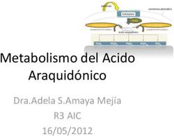 Metabolismo del Acido Araquid&oacute;nico - R3 AIC Dra.Adela S.Amaya Mej&iacute;a 16/05/2012
