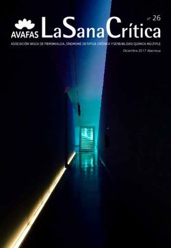 LASANACR&Iacute;TICA N&ordm; 26 ASOCIACI&Oacute;N VASCA DE FIBROMIALGIA, S&Iacute;NDROME DE FATIGA CR&Oacute;NICA Y SENSIBILIDAD QU&Iacute;MICA M&Uacute;LTIPLE - ACADEMIA DE CIENCIAS ...