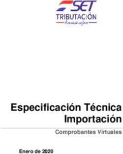 Especificación Técnica Importación - Comprobantes Virtuales Enero de 2020 - SET