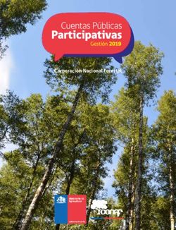 Corporación Nacional Forestal - Informe cuenta pública CONAF/ 1 - FUCOA