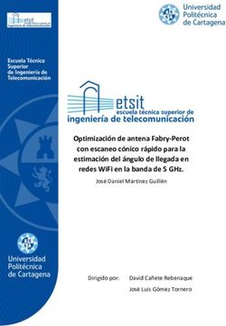 OPTIMIZACIÓN DE ANTENA FABRY-PEROT CON ESCANEO CÓNICO RÁPIDO PARA LA ESTIMACIÓN DEL ÁNGULO DE LLEGADA EN REDES WIFI EN LA BANDA DE 5 GHZ - JOSÉ ...