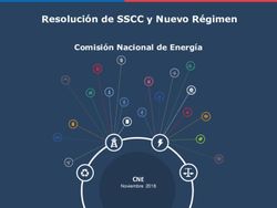 Resolución de SSCC y Nuevo Régimen - CNE - Comisión Nacional de Energía