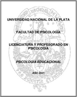 UNIVERSIDAD NACIONAL DE LA PLATA FACULTAD DE PSICOLOGÍA LICENCIATURA Y PROFESORADO EN PSICOLOGÍA - PSICOLOGÍA EDUCACIONAL - Bienvenido a la ...