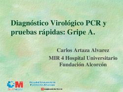 Diagn&oacute;stico Virol&oacute;gico PCR y pruebas r&aacute;pidas: Gripe A - Carlos Artaza Alvarez MIR 4 Hospital Universitario Fundaci&oacute;n Alcorc&oacute;n