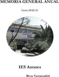 MEMORIA GENERAL ANUAL - IES Antares Rivas Vaciamadrid - ies 'antares'