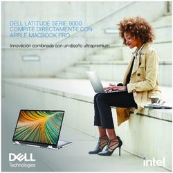 DELL LATITUDE SERIE 9000 COMPITE DIRECTAMENTE CON APPLE MACBOOK PRO - Innovaci&oacute;n combinada con un dise&ntilde;o ultrapremium