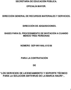 LOS SERVICIOS DE LICENCIAMIENTO Y SOPORTE TÉCNICO