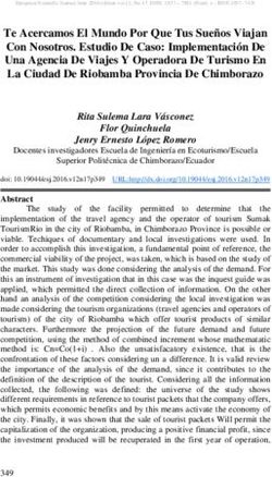 Te Acercamos El Mundo Por Que Tus Sueños Viajan Con Nosotros. Estudio De Caso: Implementación De Una Agencia De Viajes Y Operadora De Turismo En ...